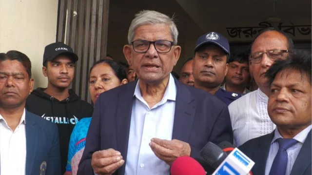 গণতান্ত্রিক আন্দোলনে গণমাধ্যমের সহযোগিতার কথা স্মরণ রাখবেন: মির্জা ফখরুল
