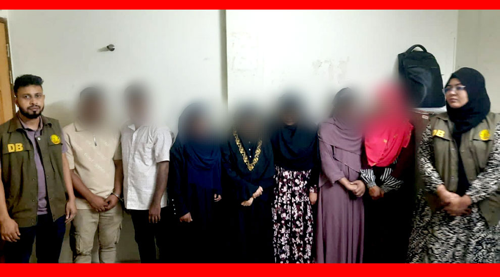 সিলেটে ৭ তরুণ-তরুণী আটক, হোটেল সিলগালা