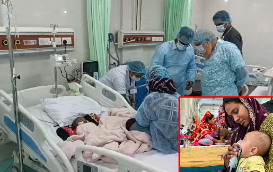 হাম আক্রান্তে প্রথম মৃত্যু দেখল সিলেট, হাসপাতালে ভর্তি ১০১