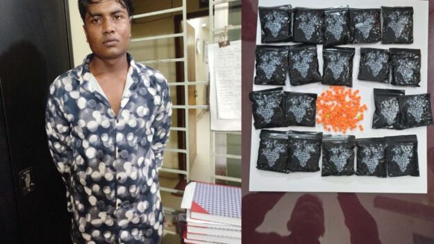 বড়লেখায় ৪ হাজার পিস ইয়াবাসহ যুবক গ্রেপ্তার