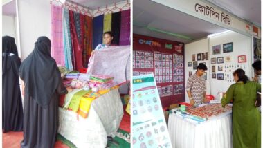 সিলেটে চলছে এসএমই মেলা: প্রচার কম, তবু আশায় উদ্যোক্তারা