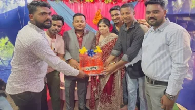 মৌলভীবাজারে বৌভাতে বরকে অকটেন উপহার দিলো বন্ধু