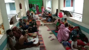 ময়মনসিংহে হামের লক্ষণ নিয়ে একদিনে ২১ শিশু হাসপাতালে ভর্তি