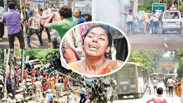 ভোট পরবর্তী সহিংসতা : পশ্চিমবঙ্গে এ পর্যন্ত নিহত ৪, গ্রেপ্তার ৪ শতাধিক