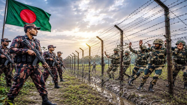 সিলেট সীমান্তে ২৬ বছরে ৪বার পিছু হটেছে বিএসএফ