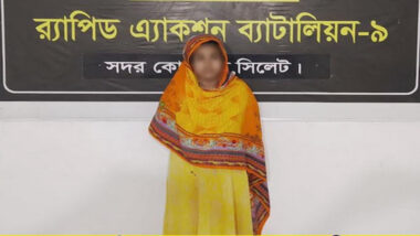 গোলাপগঞ্জ থেকে পাপিয়া আটক
