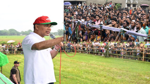 ‘দুলাভাই’ ‘দুলাভাই’ শ্লোগানে মুখর সিলেটের বাসিয়ার তীর
