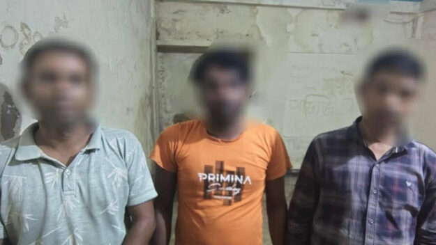 সিলেটের লাক্কাতুরা থেকে আটক ৩