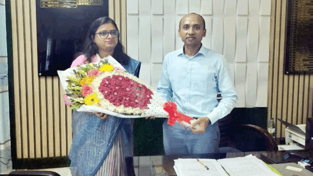 জৈন্তাপুরের নতুন ইউএনও সুনন্দা রায়, দায়িত্ব নিয়েই সেবার আশ্বাস