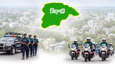সিলেটে প্রায় ২শ’ যানবাহনের বিরুদ্ধে ব্যবস্থা নিল পুলিশ