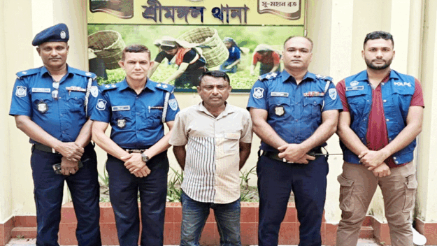 শ্রীমঙ্গলে সাজাপ্রাপ্ত পলাতক আসামি গ্রেফতার
