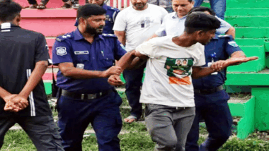 মৌলভীবাজারে প্রধানমন্ত্রীর অনুষ্ঠানে ‘জয় বাংলা, জয় বঙ্গবন্ধু’ স্লোগান; যুবক আটক