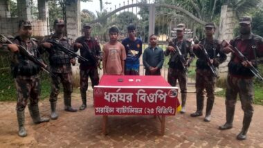সিলেটের যে সীমান্তে পার হওয়ার সময় আটক ৩