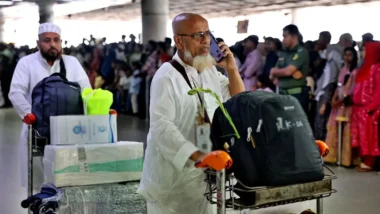 হজ শেষে সৌদি আরব থেকে ফিরেছেন ৬৪১৬৩ হাজি