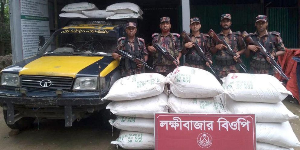 সিলেট সীমান্তে জিরা, চা পাতাসহ কোটি টাকার চোরাই পণ্য জব্দ