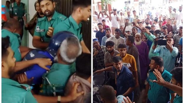 সিলেটে আদলত চত্বরে ফাহিমা হত্যার আসামির ওপর ফের হামলা