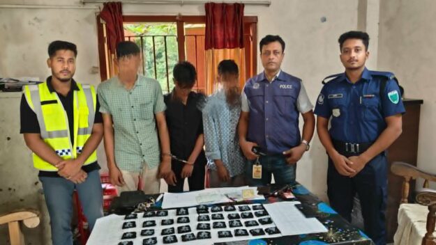 বিয়ানীবাজারে ইয়াবার বিশাল চালান জব্দ, গ্রেফতার ৩