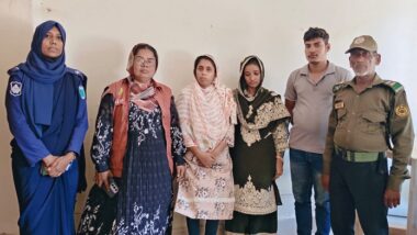 কমলগঞ্জে বিএসএফের পুশইন করা দুই নারীসহ ৩ বাংলাদেশি আটক