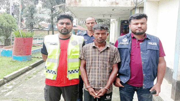 শাল্লায় ওয়ারেন্টভুক্ত আসামী তাজেল গ্রেফতার