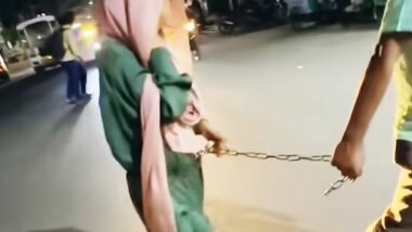 চুরির অভিযোগ, তাই বলে কি তাকে শিকল বেঁধে টেনে-হিঁচড়ে নেওয়ার অধিকার আছে?