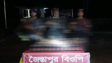 জৈন্তাপুরে বিজিবির অভিযানে মা দ ক জব্দ