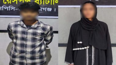 সিলেট এসআরবি’র হাতে ধরা পড়লেন যুবক- যুবতি