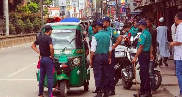 সিলেটে ৪৬ যানবাহনের বিরুদ্ধে মা ম লা