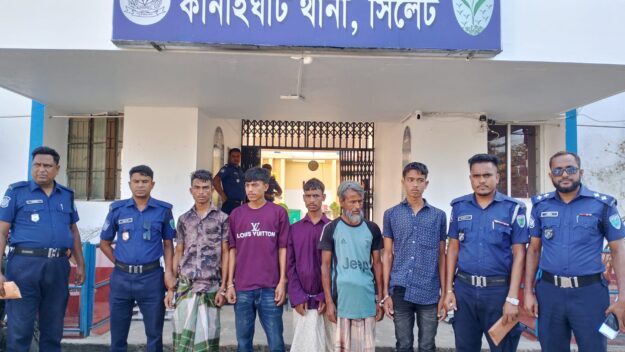 কানাইঘাটে সিএনজি চালক হত্যা, পিতা-পুত্রসহ গ্রেপ্তার ৫