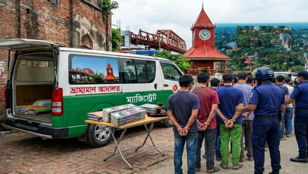 সিলেটে একমাসে ৩৪ লাখ টাকা জরিমানা, কা রা গা রে ২২২ জন